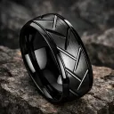 MENS EXCLUSIVE BLACK RING of Power
