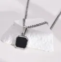 MENS Exclusive Square Locket